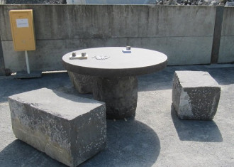 Table surface anticato